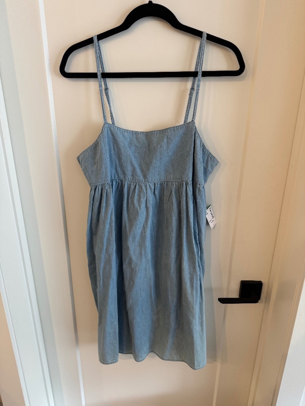 Simons Icône Sky Blue Denim Dress NWT